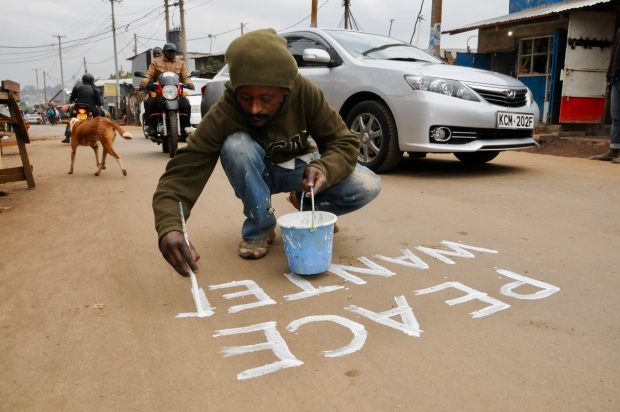 Solo the Kenya graffiti artist