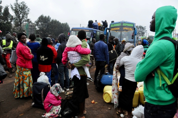 Travellers in Kenya