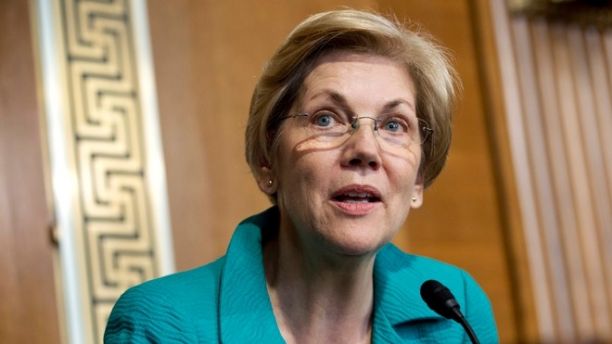 FILE - In this Oct. 6, 2015 file photo, Sen. Elizabeth Warren, D-Mass. speaks on Capitol Hill in Washington. Two people with knowledge of Warren's plans say the Massachusetts senator will formally endorse Hillary Clinton for president in the next week or two. They spoke on condition of anonymity Wednesday, June 8, 2016, because they were not authorized to publicly discuss the endorsement before Warren makes it. (AP Photo/Jacquelyn Martin, File)