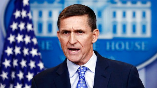 FILE - In this Feb. 1, 2017 file photo, tne-National Security Adviser Michael Flynn speaks during the daily news briefing at the White House, in Washington. Flynn has opened a new consulting firm called Resilient Patriot, LLC that is advising private equity firms, according to one of his brothers, who says Flynn is âmoving on with his life.