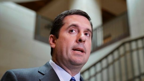 House Intelligence Committee Chairman Devin Nunes, R-Calif., speaks to reporters on Capitol Hill in Washington, Friday, March 24, 2017. Nunes said Friday that Paul Manafort, the former campaign chairman for President Donald Trump, volunteered to be interviewed by committee members. (AP Photo/J. Scott Applewhite)