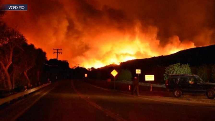 Jonathan Hunt reports from Ventura on the damage and evacuations.