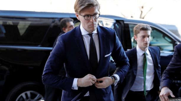 Alex van der Zwaan arrives at a plea agreement hearing at the D.C. federal courthouse in Washington, U.S., February 20, 2018. REUTERS/Yuri Gripas - RC129AC156E0