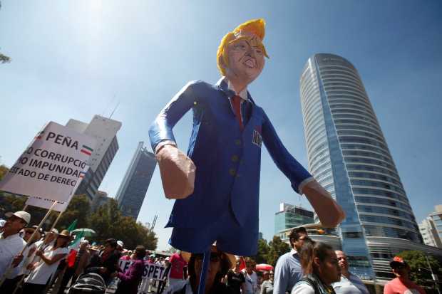 USA-TRUMP/MEXICO-PROTESTS