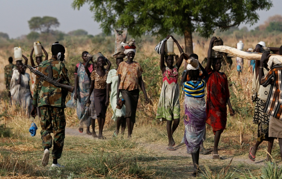 SOUTH SUDAN WAR CHILDREN soldier