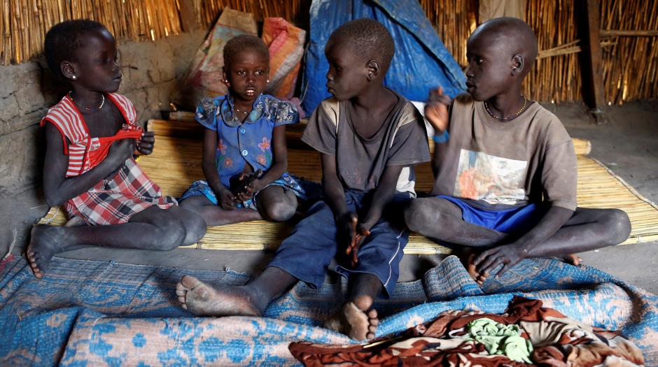 SOUTH SUDAN WAR Mario CHILDREN