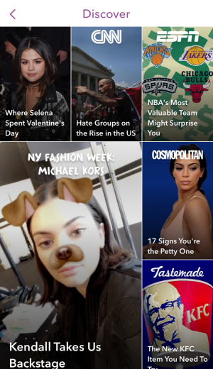 Snapchat Discover