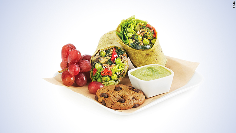 delta in flight meals