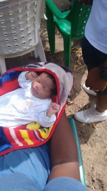 Salome Karwah's baby