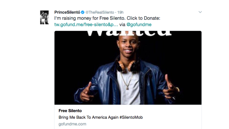 silento tweet