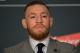 NEW YORK, NY - NOVEMBER 12:  UFC featherweight and lightweight champion Conor McGregor of Ireland speaks to the media during the UFC 205 post fight press conference at Madison Square Garden on November 12, 2016 in New York City. (Photo by Brandon Magnus/Zuffa LLC/Zuffa LLC via Getty Images)