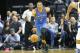 MEMPHIS, TN - APRIL 5:  Russell Westbrook #0 of the Oklahoma City Thunder handles the ball during a game against the Memphis Grizzlies on April 5, 2017 at FedExForum in Memphis, Tennessee. NOTE TO USER: User expressly acknowledges and agrees that, by downloading and/or using this photograph, user is consenting to the terms and conditions of the Getty Images License Agreement. Mandatory Copyright Notice: Copyright 2017 NBAE (Photo by Nikki Boertman/NBAE via Getty Images)