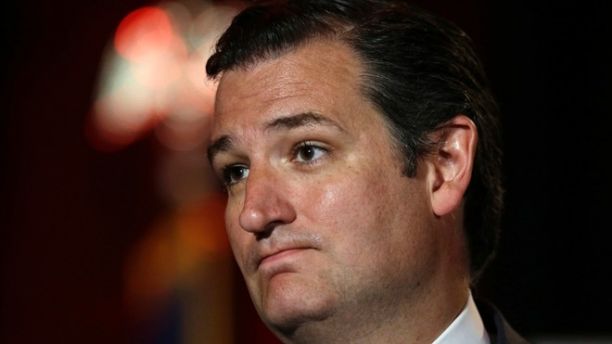 U.S. Sen. Ted Cruz, R-Texas, pauses as he delivers a speech to 2014 Red State Gathering attendees, Friday, Aug. 8, 2014, in Fort Worth, Texas. Possible presidential candidate Cruz predicts Republicans will retake the Senate this year and that 