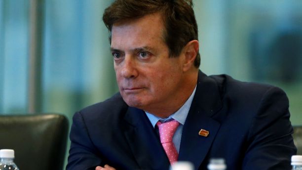 Paul Manafort of Republican presidential nominee Donald Trump's staff listens during a round table discussion on security at Trump Tower in the Manhattan borough of New York, U.S., August 17, 2016. Picture taken August 17, 2016.  REUTERS/Carlo Allegri - RTX2M246