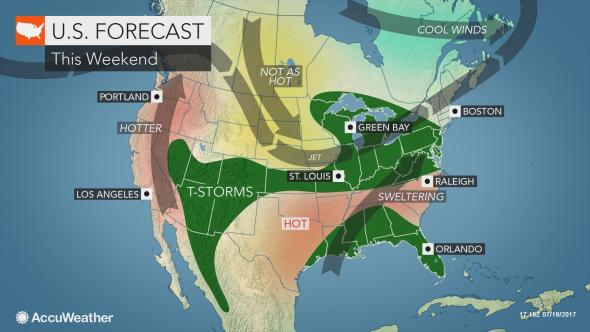 Weekend outlook 7.20 AM