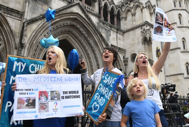 BRITAIN CHARLIE GARD HIGH COURT HEARING