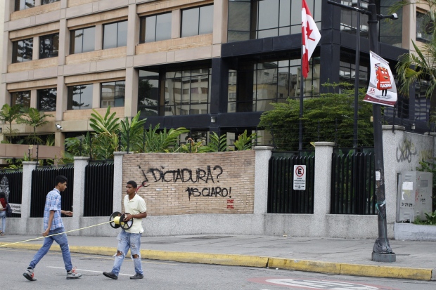 Canadian embassy in Caracas