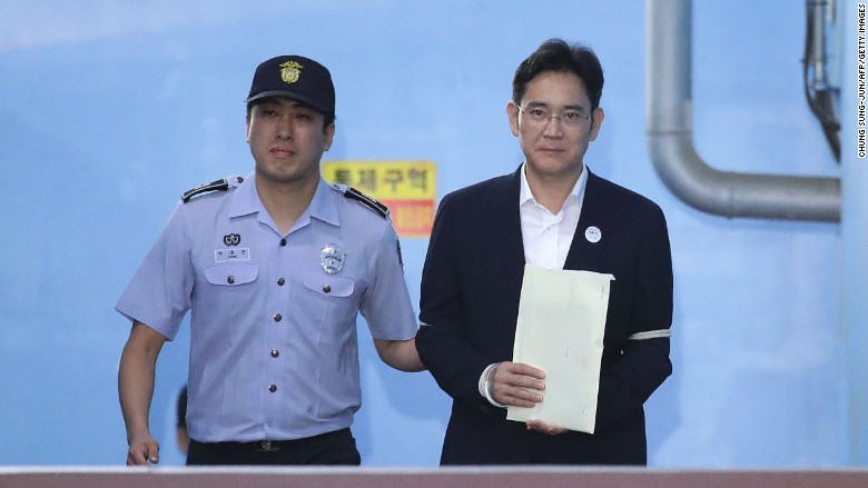 Samsung Group heir Lee Jae-yong Seoul Central District Court
