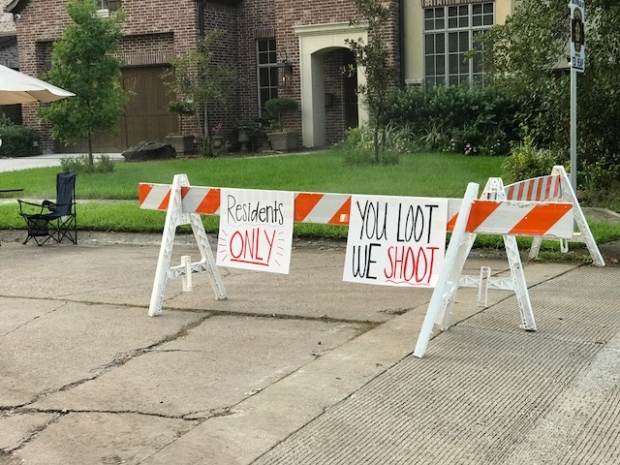 harvey-looting