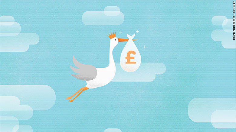 royal baby cash 