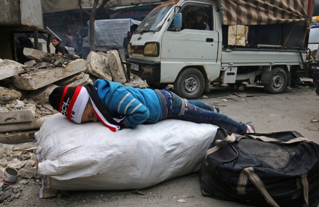 Evacuation -- Aleppo, Syria -- Dec. 17, 2016