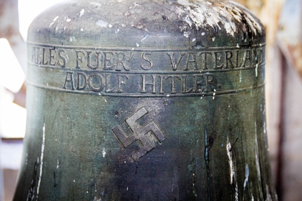 Nazi church bell inscription