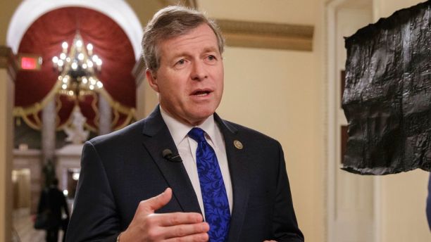 FILE - In this March 23, 2017, file photo, Rep. Charlie Dent, R-Pa., speaks on Capitol Hill in Washington. Dent, leader of an influential caucus of GOP moderates in the House, announced he will not seek re-election to an eighth House term next year. (AP Photo/J. Scott Applewhite, File)