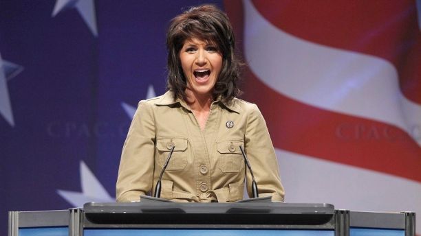 U.S. Representative Kristi Noem (R-SD) addresses the 38th annual Conservative Political Action Conference (CPAC) meeting at the Marriott Wardman Park Hotel in Washington, February 10, 2011. The CPAC is a project of the American Conservative Union Foundation. REUTERS/Larry Downing     (UNITED STATES - Tags: POLITICS) - GM1E72B043M01