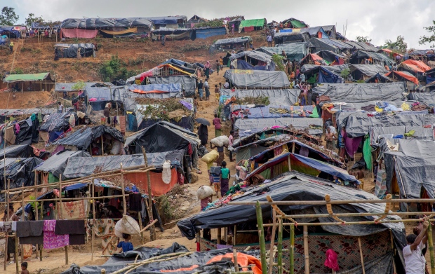 APTOPIX Bangladesh Myanmar Attacks