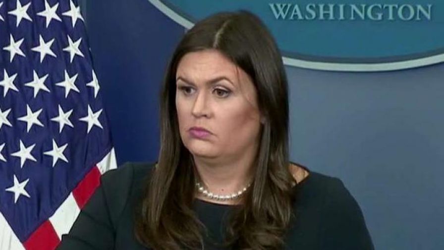 John Roberts asks press secretary Sarah Sanders if Trump went too far by slamming NFL players who kneel during the national anthem
