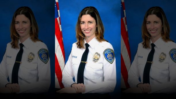 This undated official photo provided by the Manhattan Beach, Calif., Police Department shows Rachael Parker, a police records technician for the department. Parker was one of those listed as killed in the mass shooting in Las Vegas, Sunday, Oct. 1, 2017. (Manhattan Beach Police Department via AP)
