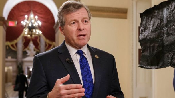 FILE - In this March 23, 2017, file photo, Rep. Charlie Dent, R-Pa., speaks on Capitol Hill in Washington. Dent, leader of an influential caucus of GOP moderates in the House, announced he will not seek re-election to an eighth House term next year. (AP Photo/J. Scott Applewhite, File)