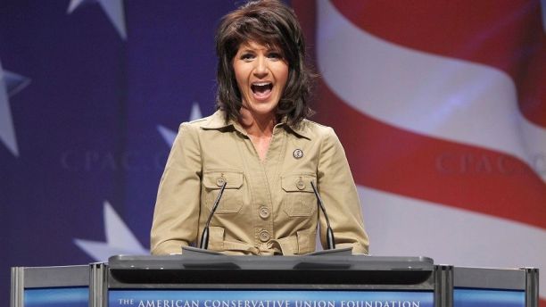 U.S. Representative Kristi Noem (R-SD) addresses the 38th annual Conservative Political Action Conference (CPAC) meeting at the Marriott Wardman Park Hotel in Washington, February 10, 2011. The CPAC is a project of the American Conservative Union Foundation. REUTERS/Larry Downing (UNITED STATES - Tags: POLITICS) - GM1E72B043M01