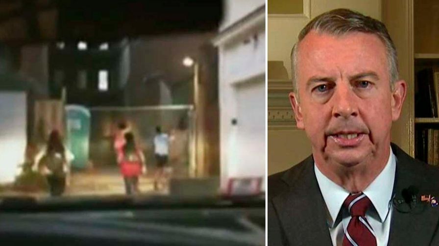 On 'Fox & Friends,' the Virginia Republican gubernatorial candidate reacts to a Democratic ad implying his supporters are Confederates who attack minority kids.