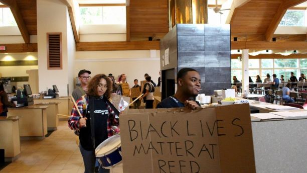 Reed college protesters 2