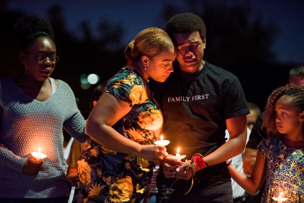 Las Vegas shooting vigil
