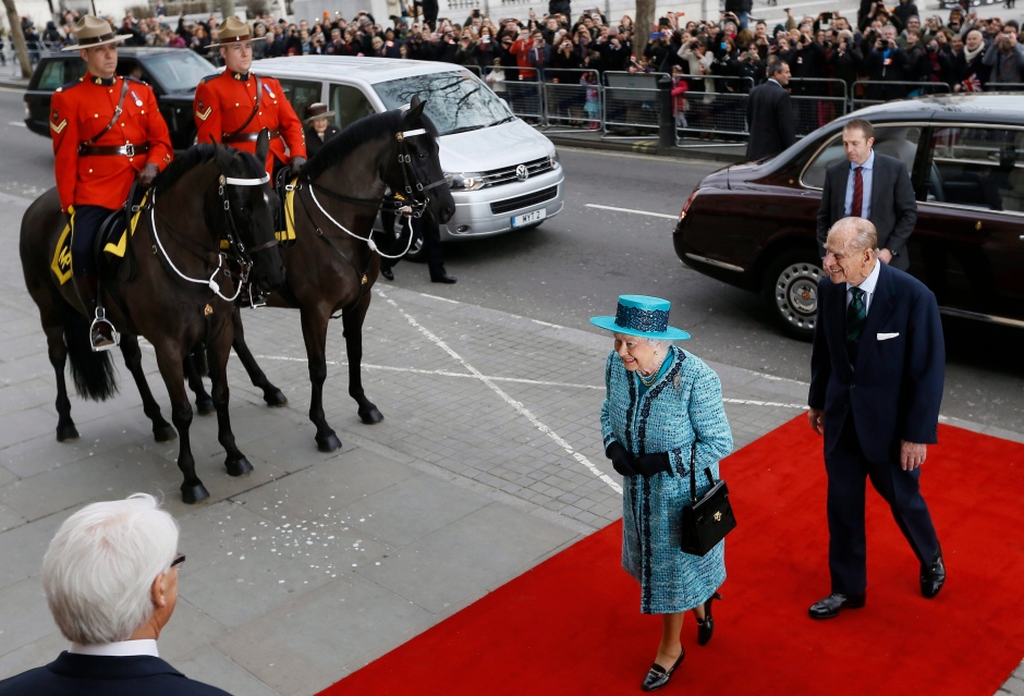 APTOPIX Britain Canada Royals