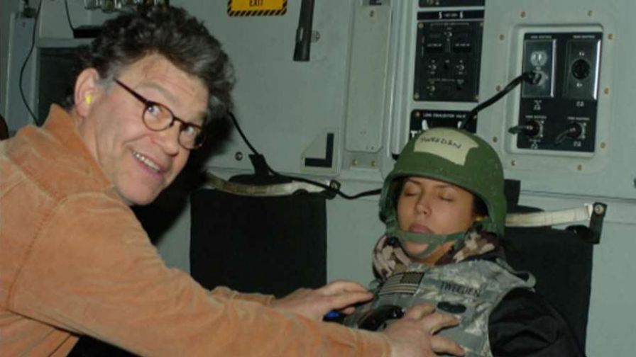 Television host and sports broadcaster accuses the Democratic senator from Minnesota of kissing and groping her without consent in 2006 while they were on a USO tour.