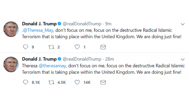 trump tweets