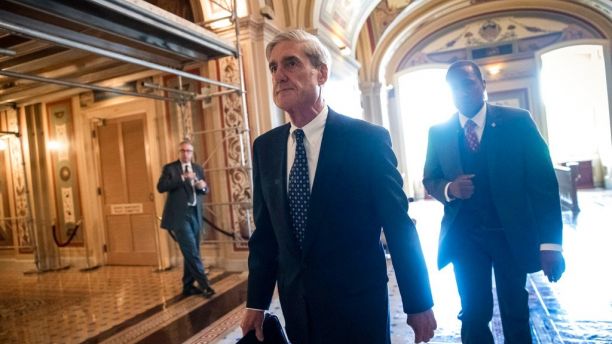 FILE - In this June 21, 2017, file photo, Special Counsel Robert Mueller departs after a closed-door meeting with members of the Senate Judiciary Committee about Russian meddling in the election at the Capitol in Washington. (AP Photo/J. Scott Applewhite, File)