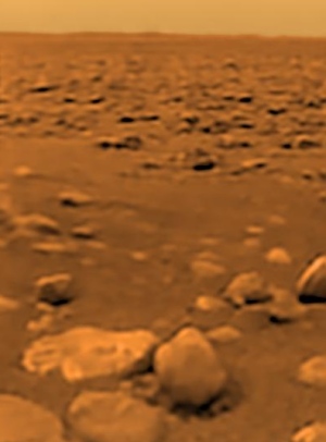 Titan surface Cassini Saturn