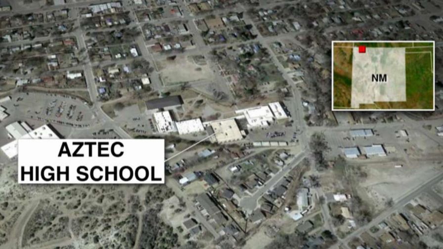 Cops confirm the shooter is also dead; no word yet if the suspect was a student at Aztec High School.