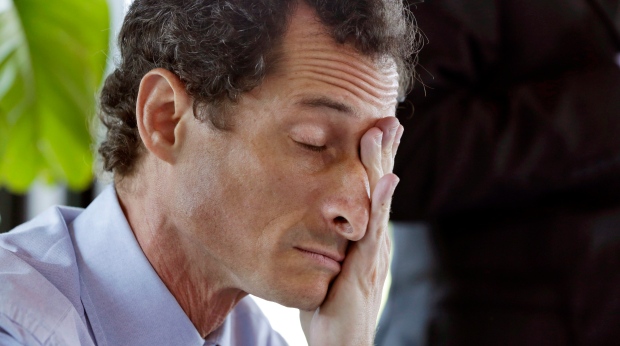 APTOPIX Weiner Mayor