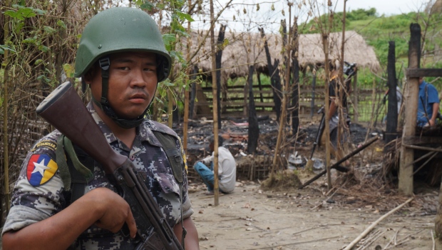 MYANMAR ROHINGYA border guard
