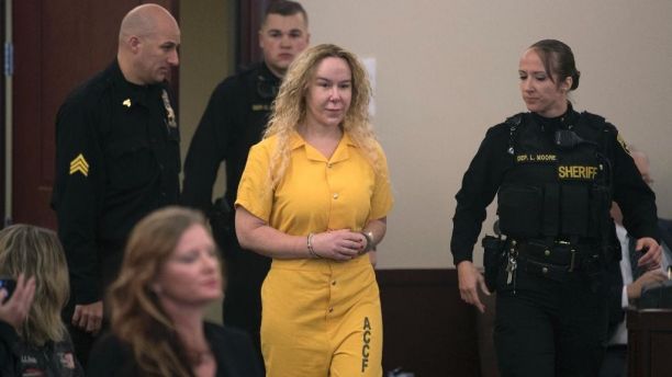 Alexandria Duval walks into Albany County Court on Friday, Nov. 18, 2016, in Albany, N.Y. Duval, accused of killing her twin sister by driving their SUV off a cliff in Hawaii, is fighting her extradition from New York to face a murder charge. (AP Photo/Mike Groll)