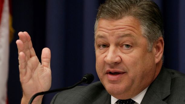 Chairman of the House Committee on Transportation and Infrastructure Bill Shuster speaks at a committee hearing on 