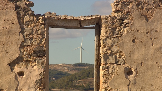 Wind turbine in Catalonia