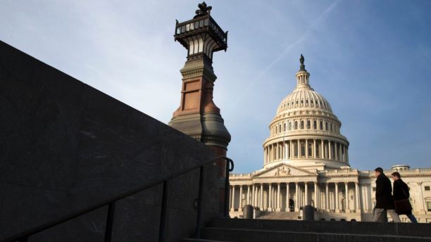 The Capitol is seen in Washington, Jan. 3, 2018. Lawmakers in both major parties are confronted with a consequential week that includes shutdown brinksmanship linked to politically freighted negotiations over immigration. (AP Photo/J. Scott Applewhite)
