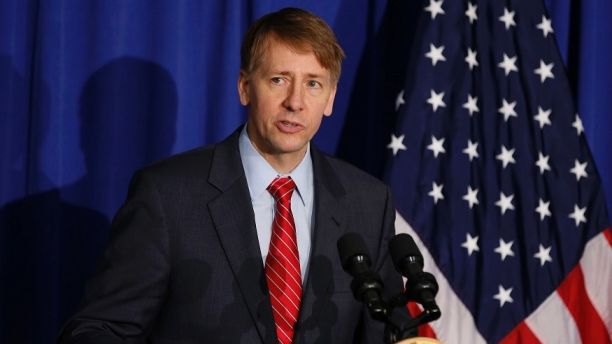 Consumer Financial Protection Bureau Director Richard Cordray speaks in Washington, October 17, 2014.       REUTERS/Larry Downing   (UNITED STATES - Tags: POLITICS BUSINESS) - GM1EAAI05RZ02