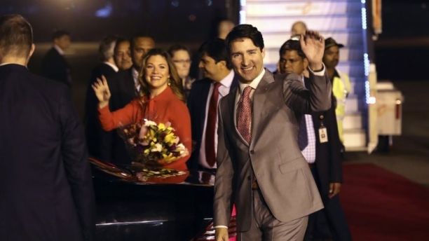 Trudeau India trip AP